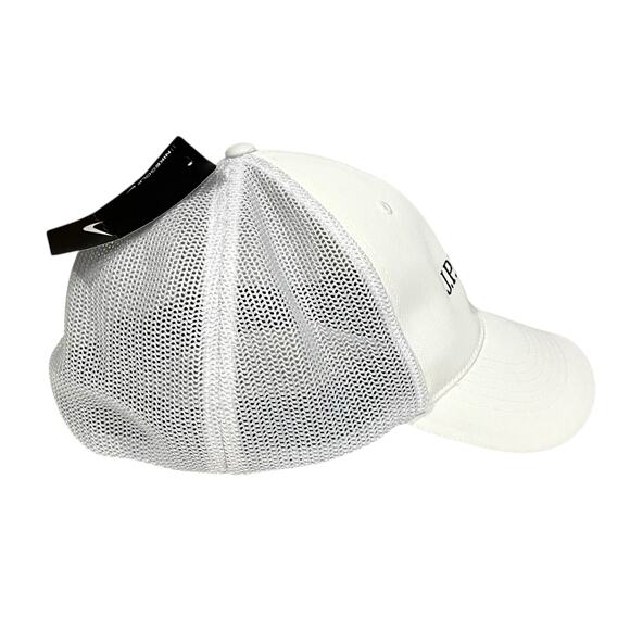 Nike JP Morgan Golf Hat Cap Fitted Sz L/XL Flexfit White Mesh Unisex NWT - Picture 7 of 9